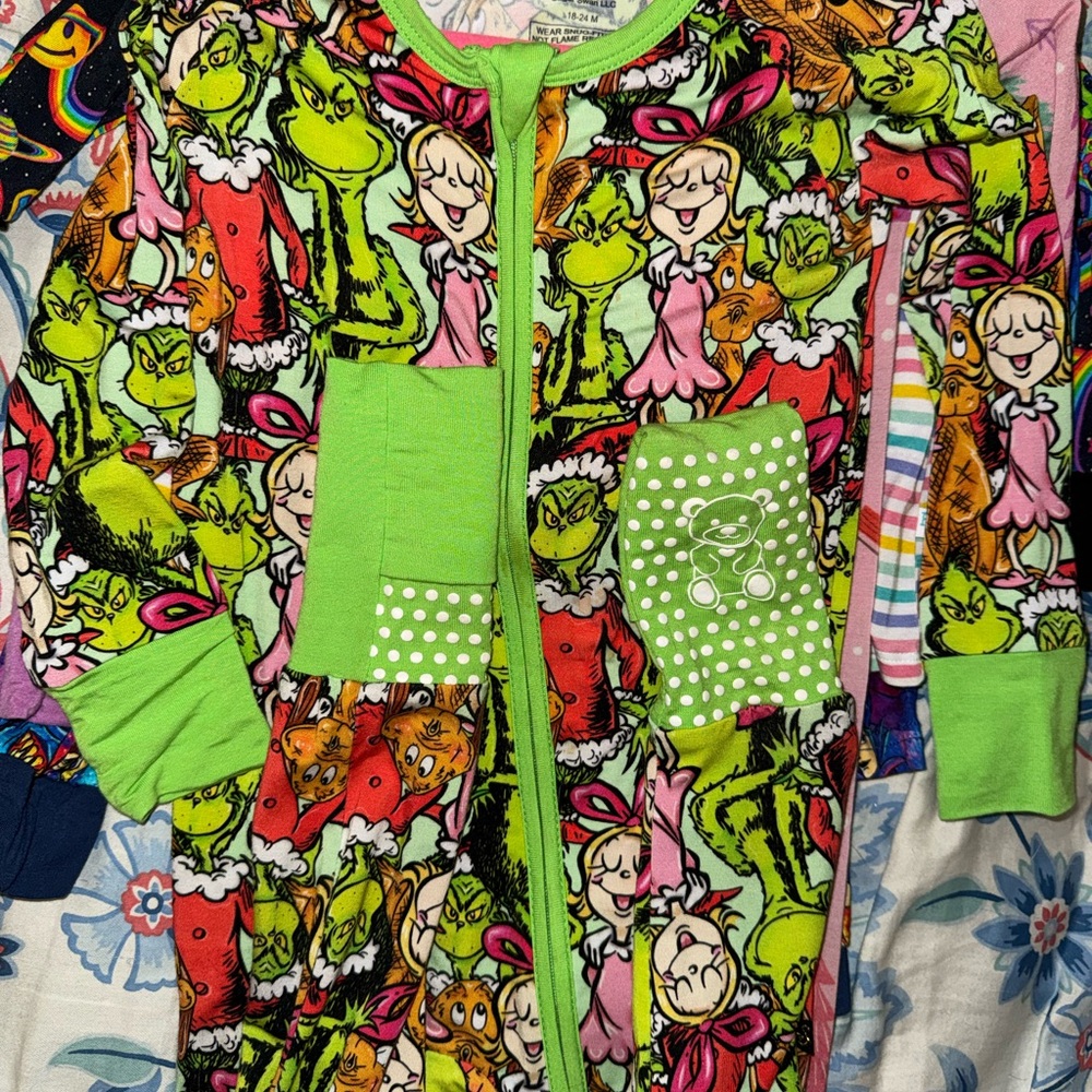 Kids Grinch-Themed Convertible Zippy 18-24mo